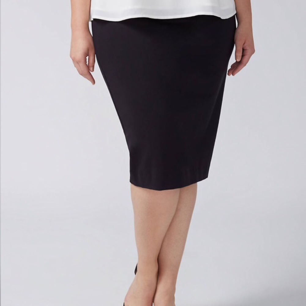 Lane Bryant Ponte Pencil Skirt